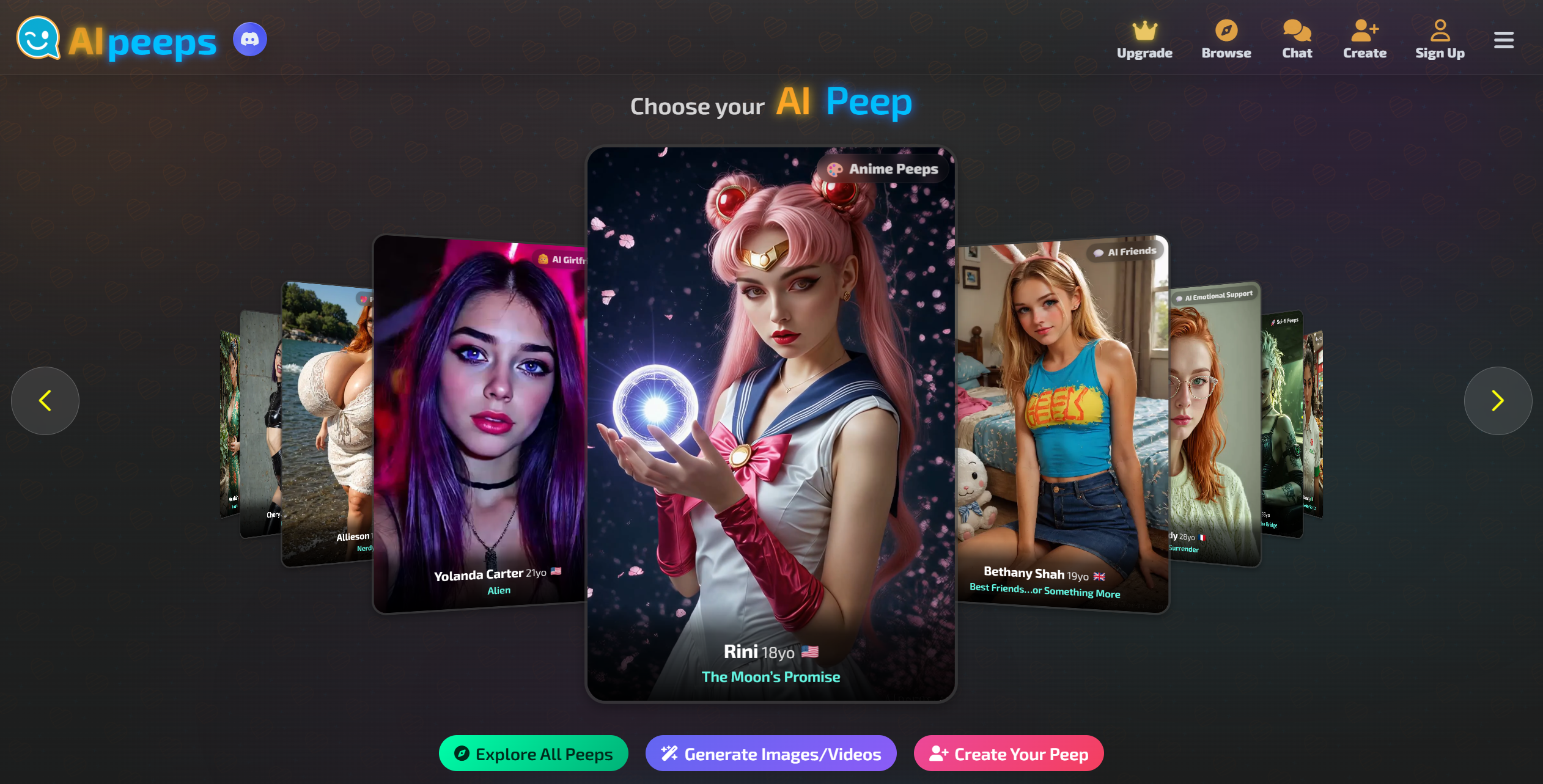 AI Peeps features